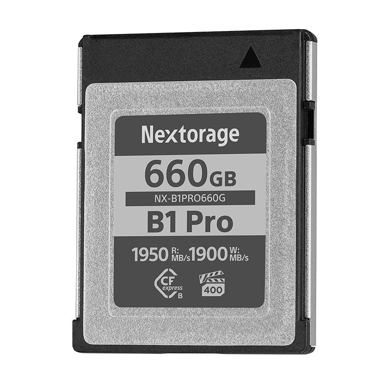 Nextorage, CFexpress Card, 660GB, Type B, B1 Pro Series, Max 1950r/190 -  Tape4Backup (K&F Associates LLC)