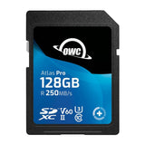 OWC, 128GB Atlas Pro, SDXC V60 UHS-II Memory Card