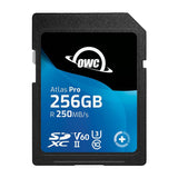 OWC, 256GB Atlas Pro, SDXC V60 UHS-II Memory Card