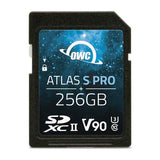 OWC, 256GB Atlas S Pro, SDXC UHS-II, V90 Media Card