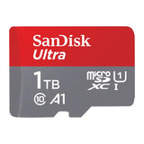 SanDisk Ultra microSDHC Memory Card, 1TB, 150MB/s, C10, UHS, U1, A1, Card W/Adapter