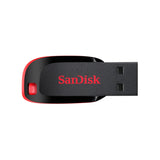 SanDisk Cruzer Blade USB Flash Drive, 128GB, USB 2.0, SDCZ50-128G-A46, Retail Pkg