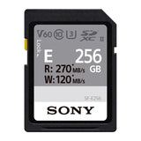 Sony Memory Card, 256GB, SFE256/T1, SDXC UHS-II SF-E SERIES,