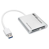 Tripp Lite, USB 3.0 SuperSpeed Multi Drive Memory Card Reader/Writer, 5Gbps